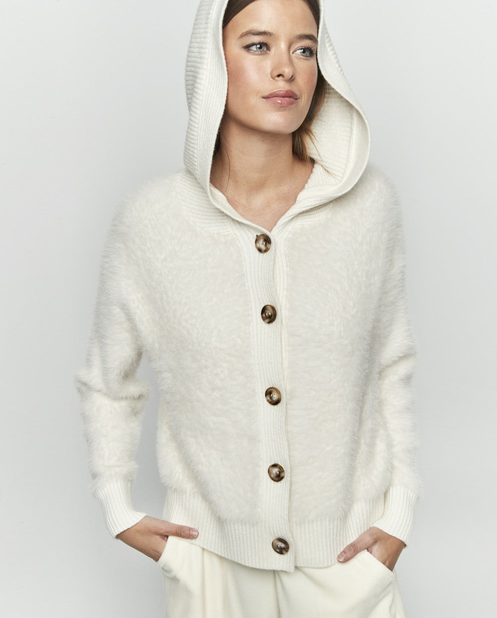 Chaqueta corta con capucha