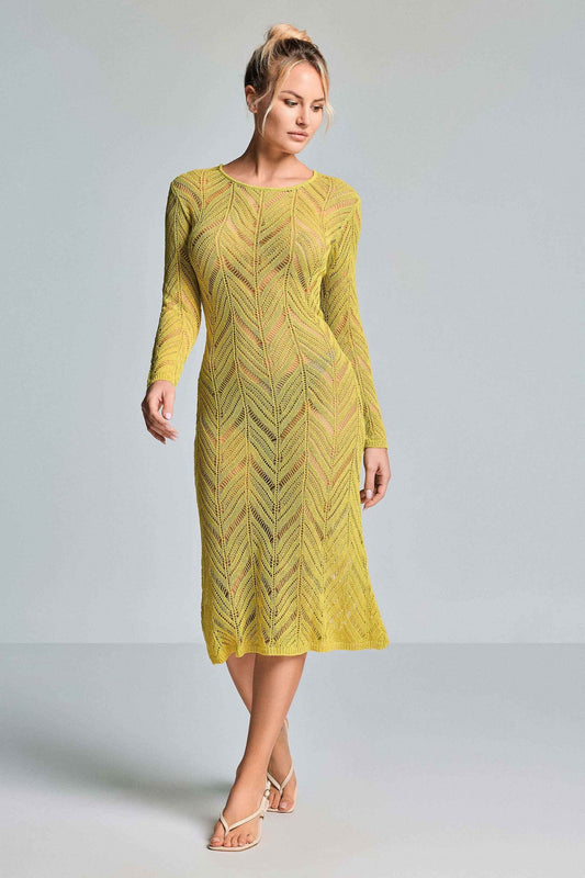 Vestido Sole pistacho