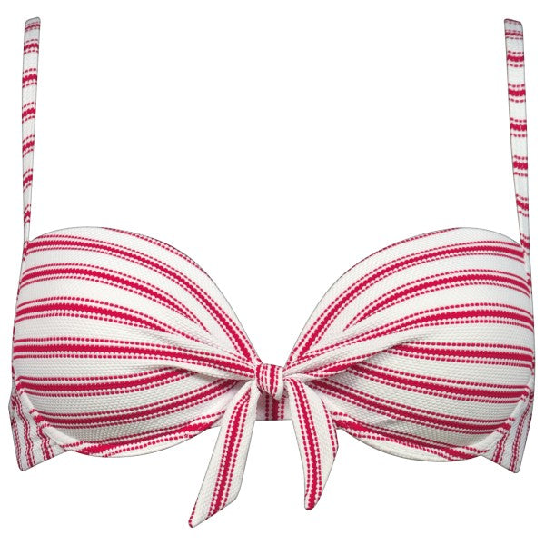 Biquini top rojo white-Goji