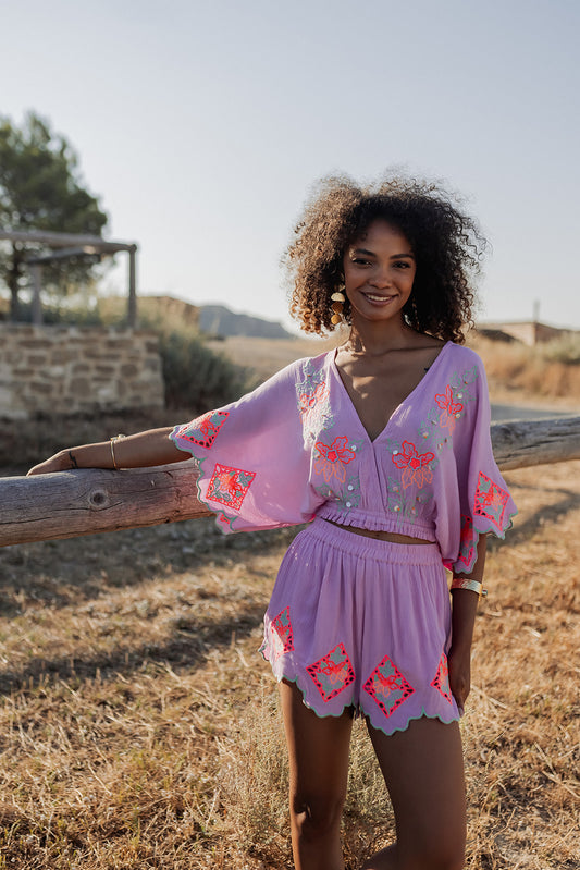 Nusa Dua Pink Set - flanesyfresones