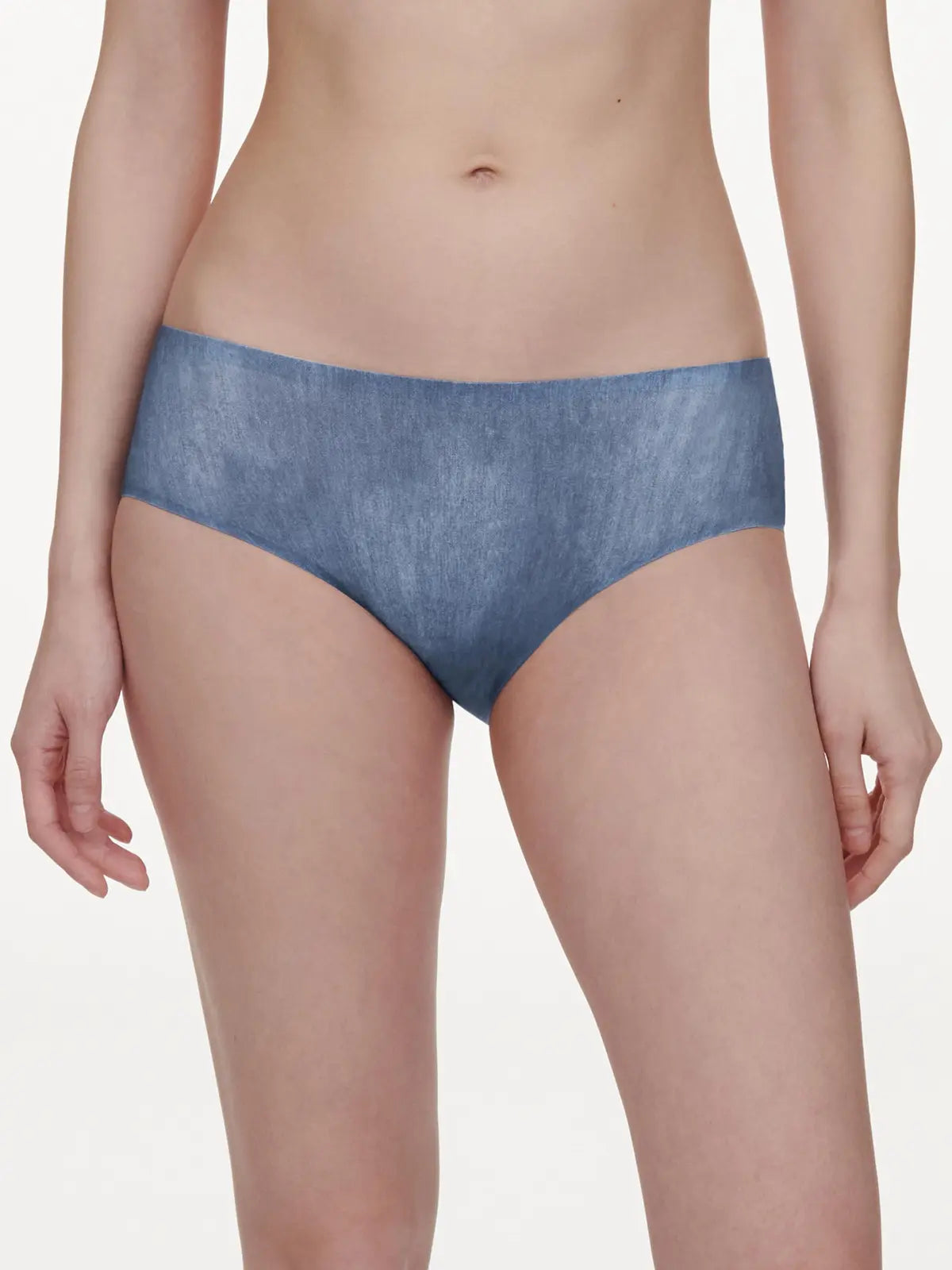 Braguita midi denim print