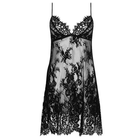 Camisón encaje negro Désirs de Venise