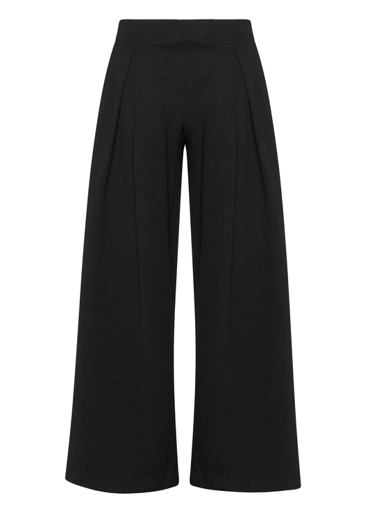 Texture Pleated Pants