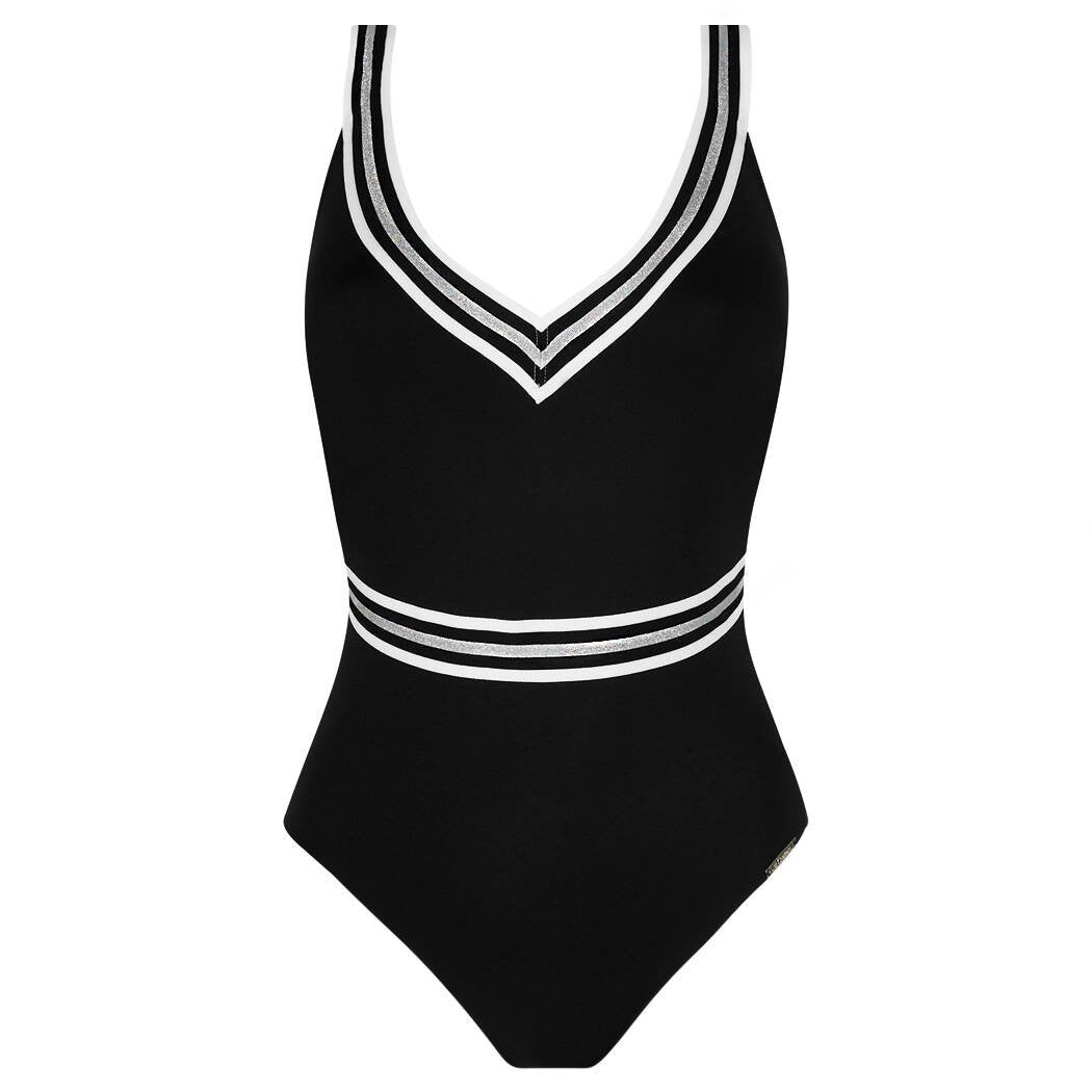Bañador Energie Nautique negro plata