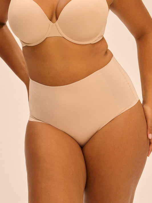 Braga faja alta invisible – efecto vientre plano