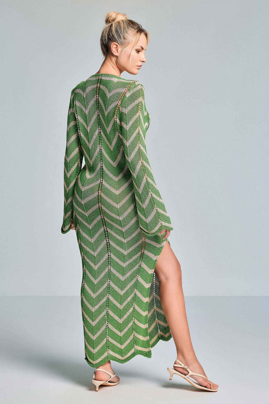 Vestido Nefetari verde