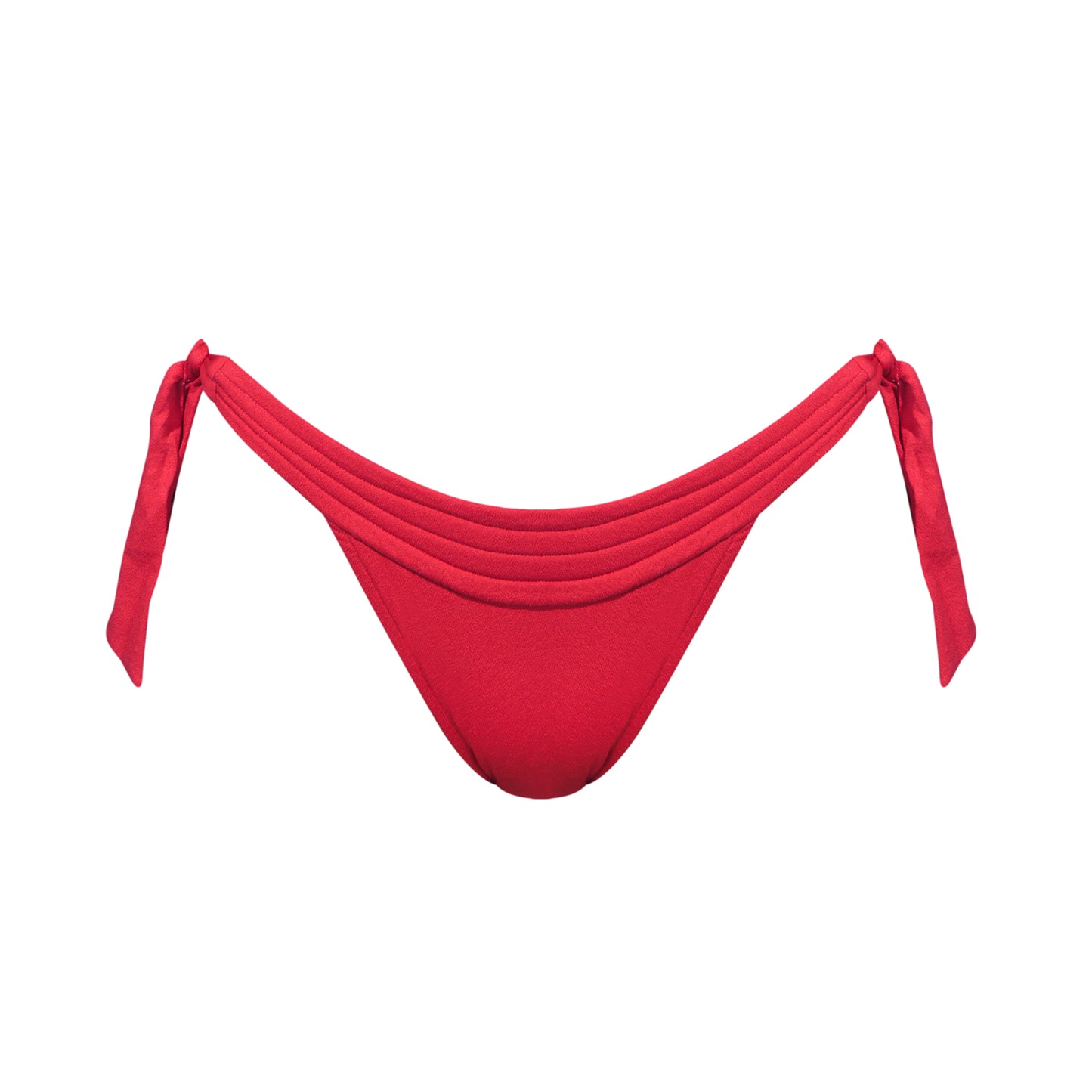 Braga bikini roja Cadera Cordones Rodero