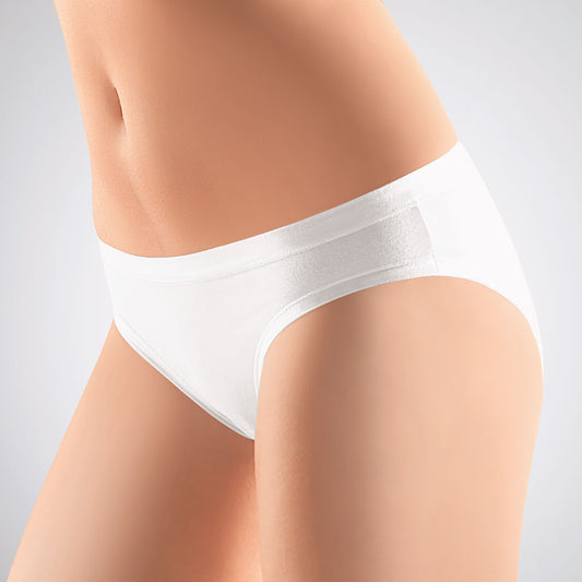 Braguita mini en algodón blanco