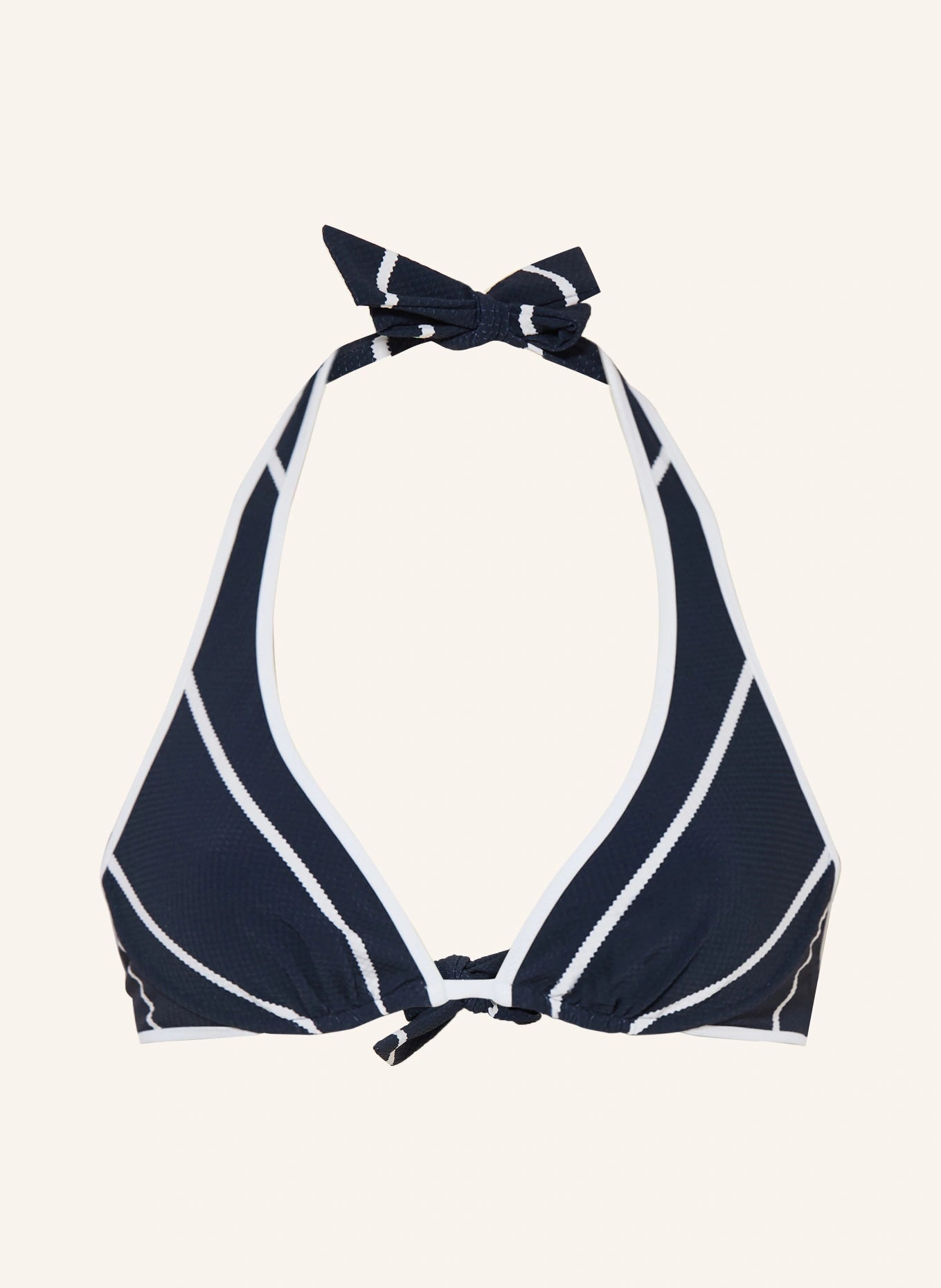 Biquini top NAVY-WHITE
