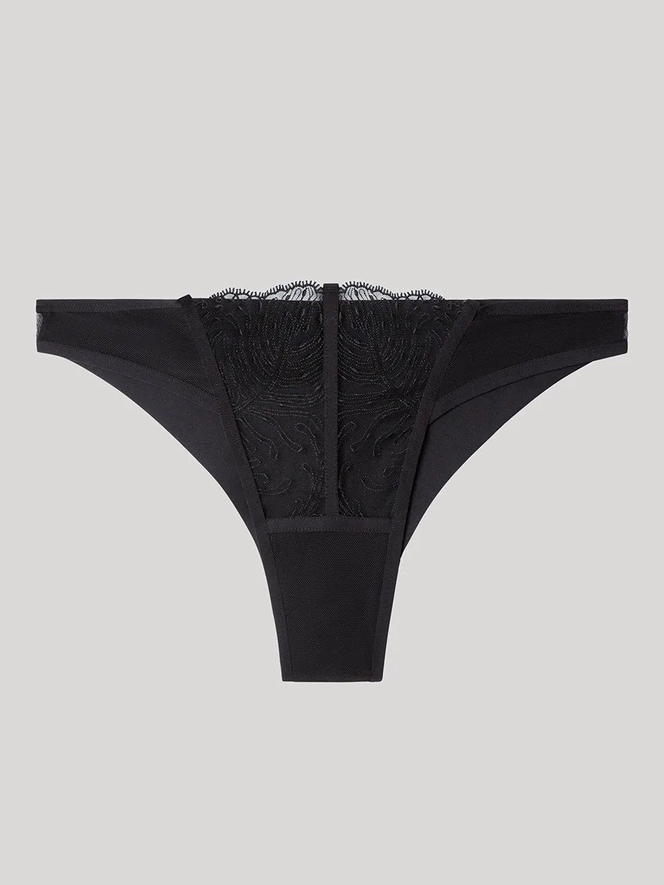 Braguita brasileña negra encaje