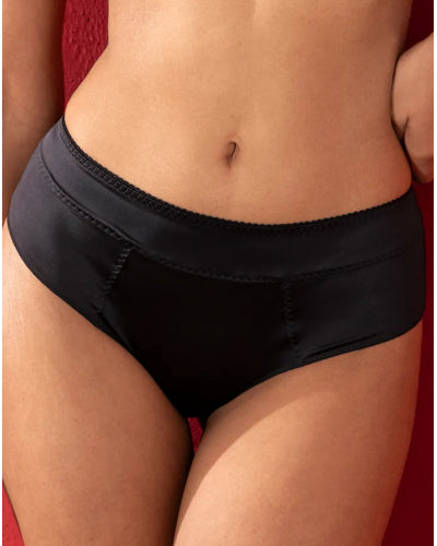 Culotte negro satin glamour