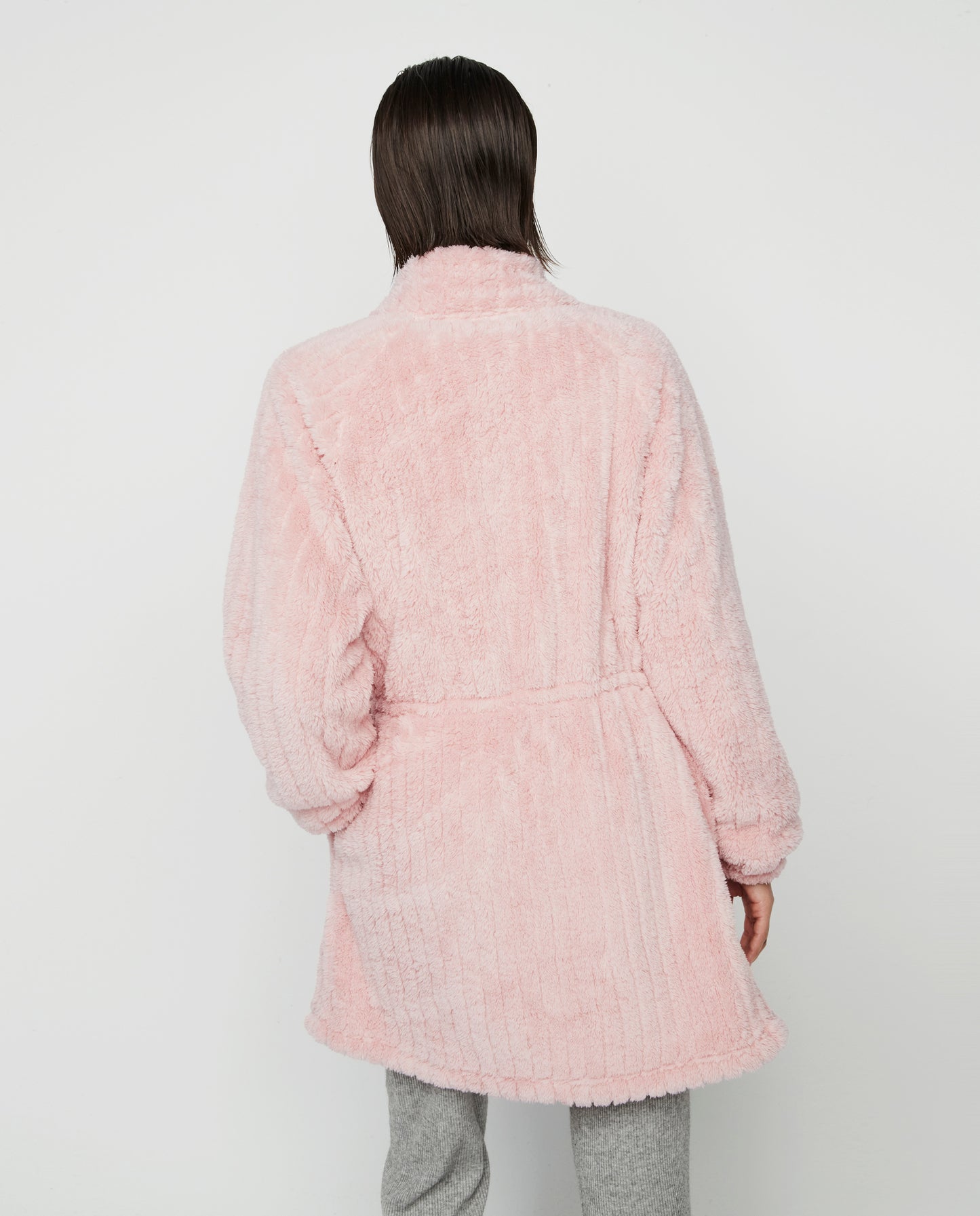 Bata Cremallera Rosa