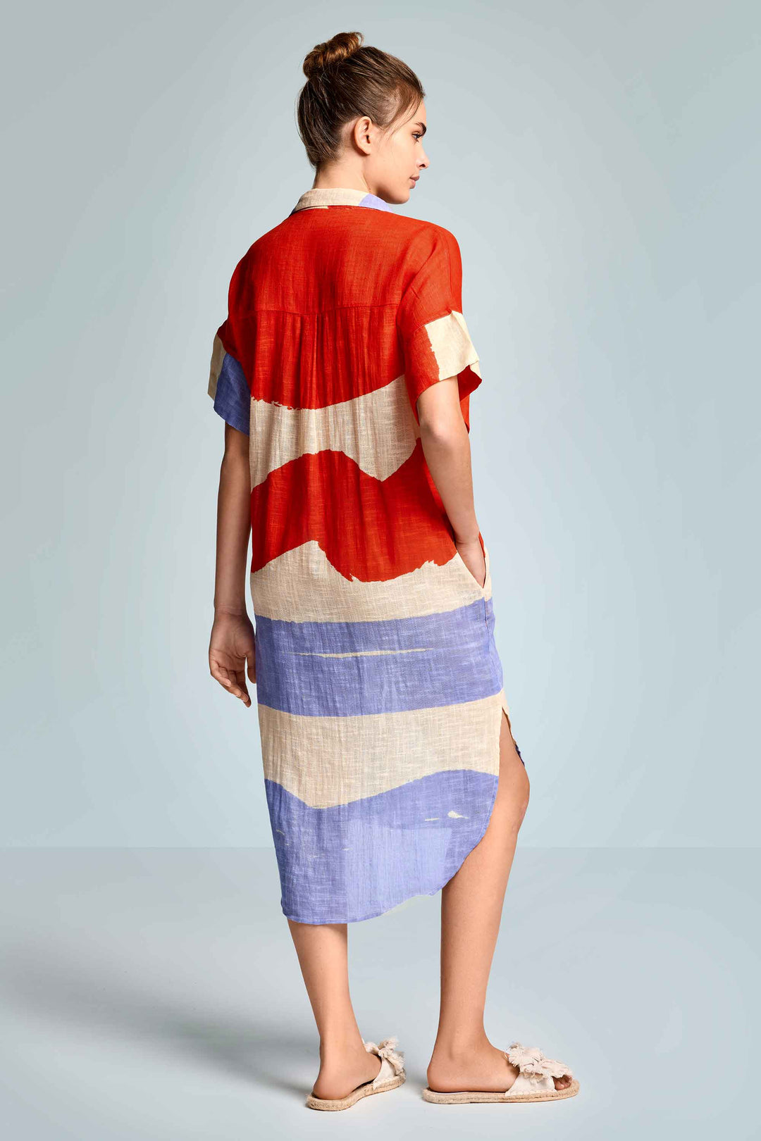 Vestido camisa Quinn - flanesyfresones