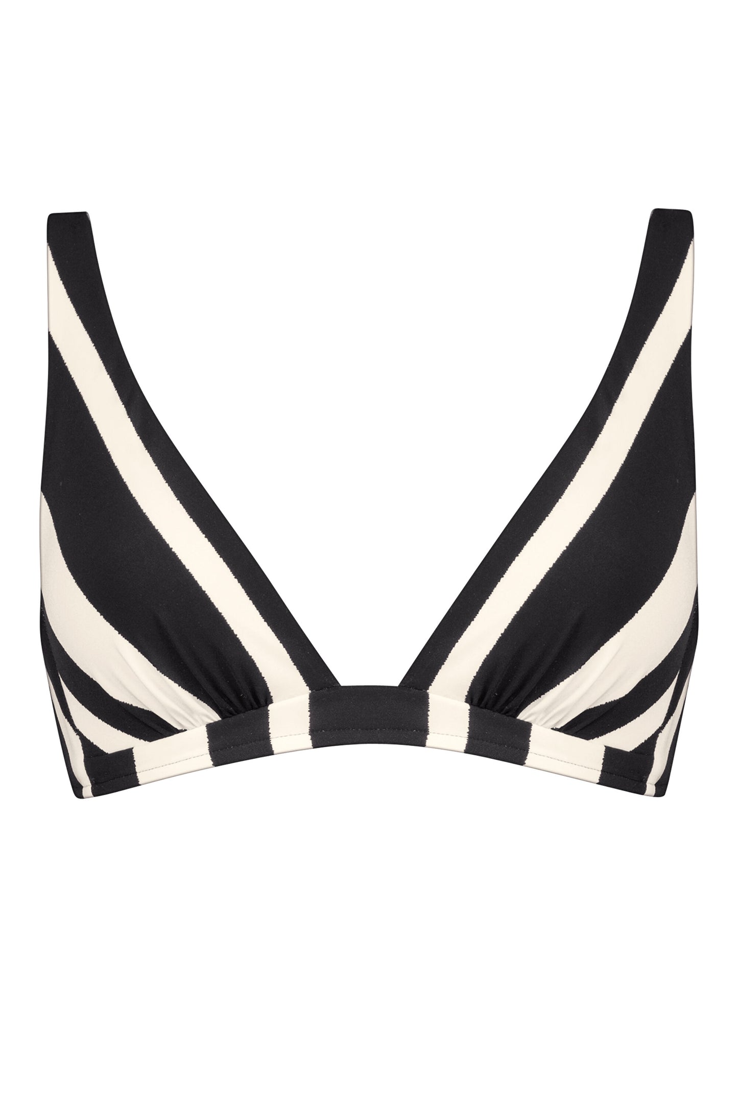 Biquini top Black Cream - flanesyfresones