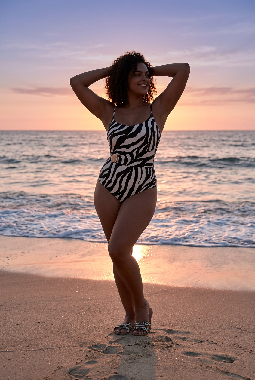 Bañador moldeador foam