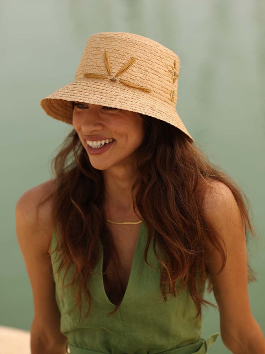 Sombrero Bucket Mujer Plegable