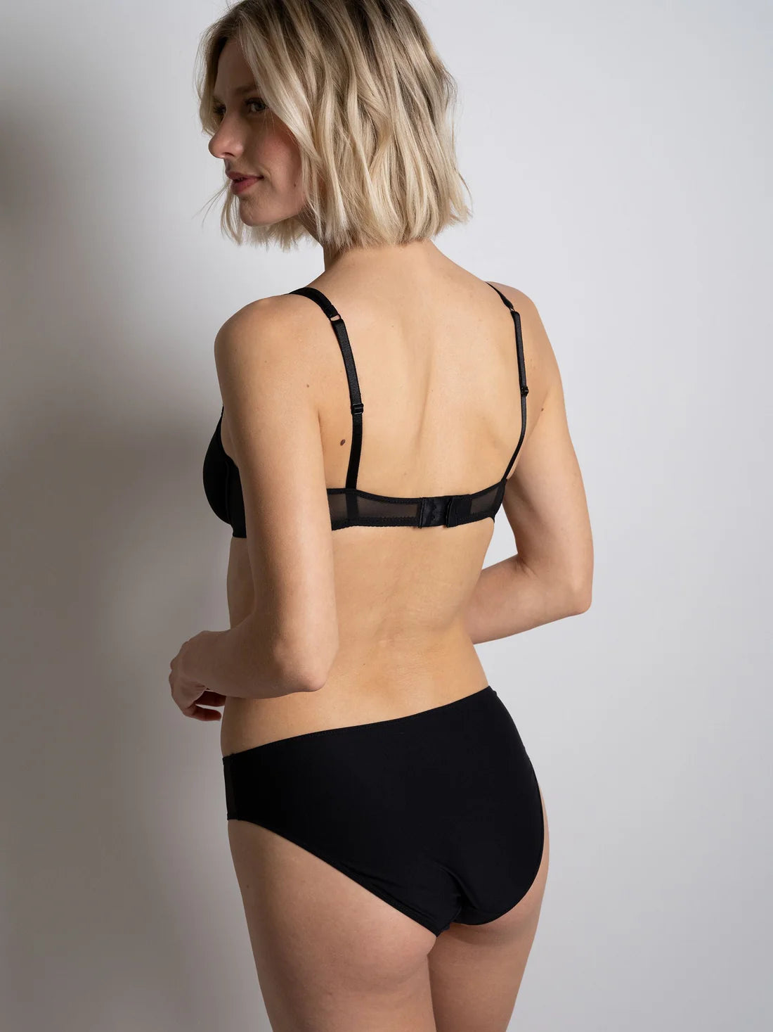 Sujetador aros negro, Miss Joy - flanesyfresones