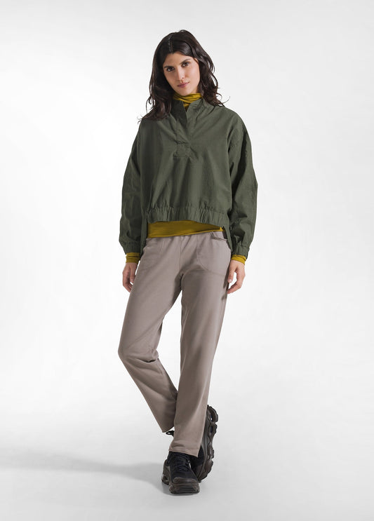 Pantalón algodón gris claro