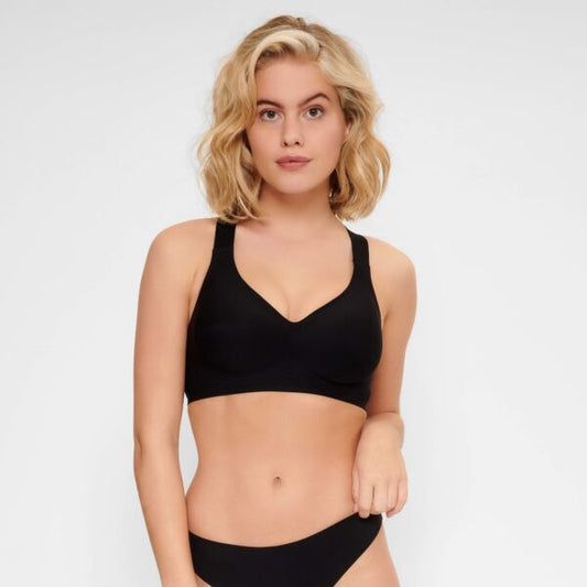 Sujetador sin aros con relleno extraíble