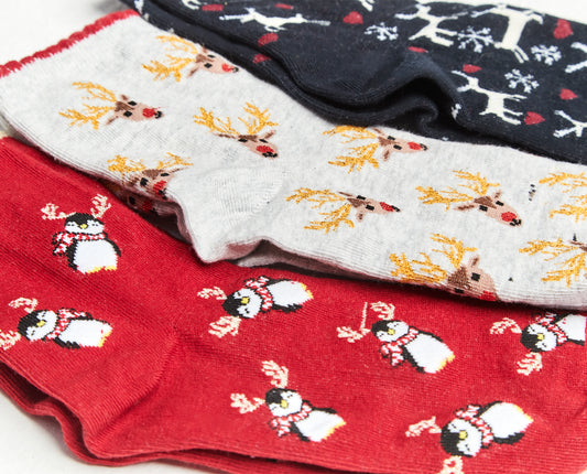 Pack 3 Pares Calcetines Multicolor