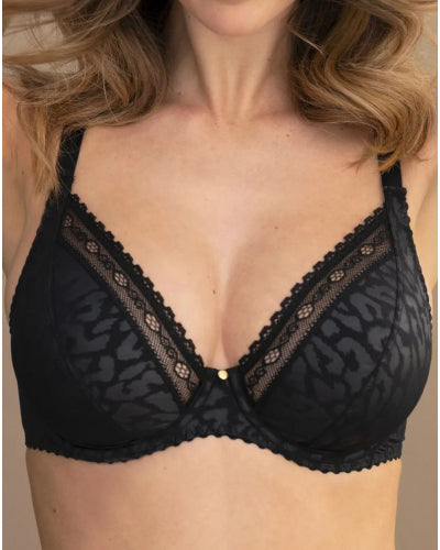 Sujetador escotado capacidad Atelier Sensualité Fauve