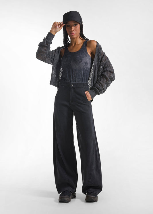 Chaqueta alpaca gris