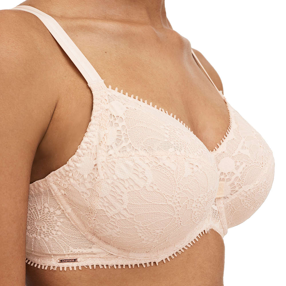 Sujetador beige con aros muy cubriente - flanesyfresones