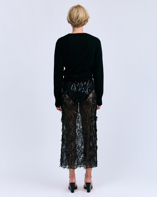 Falda elegante encaje