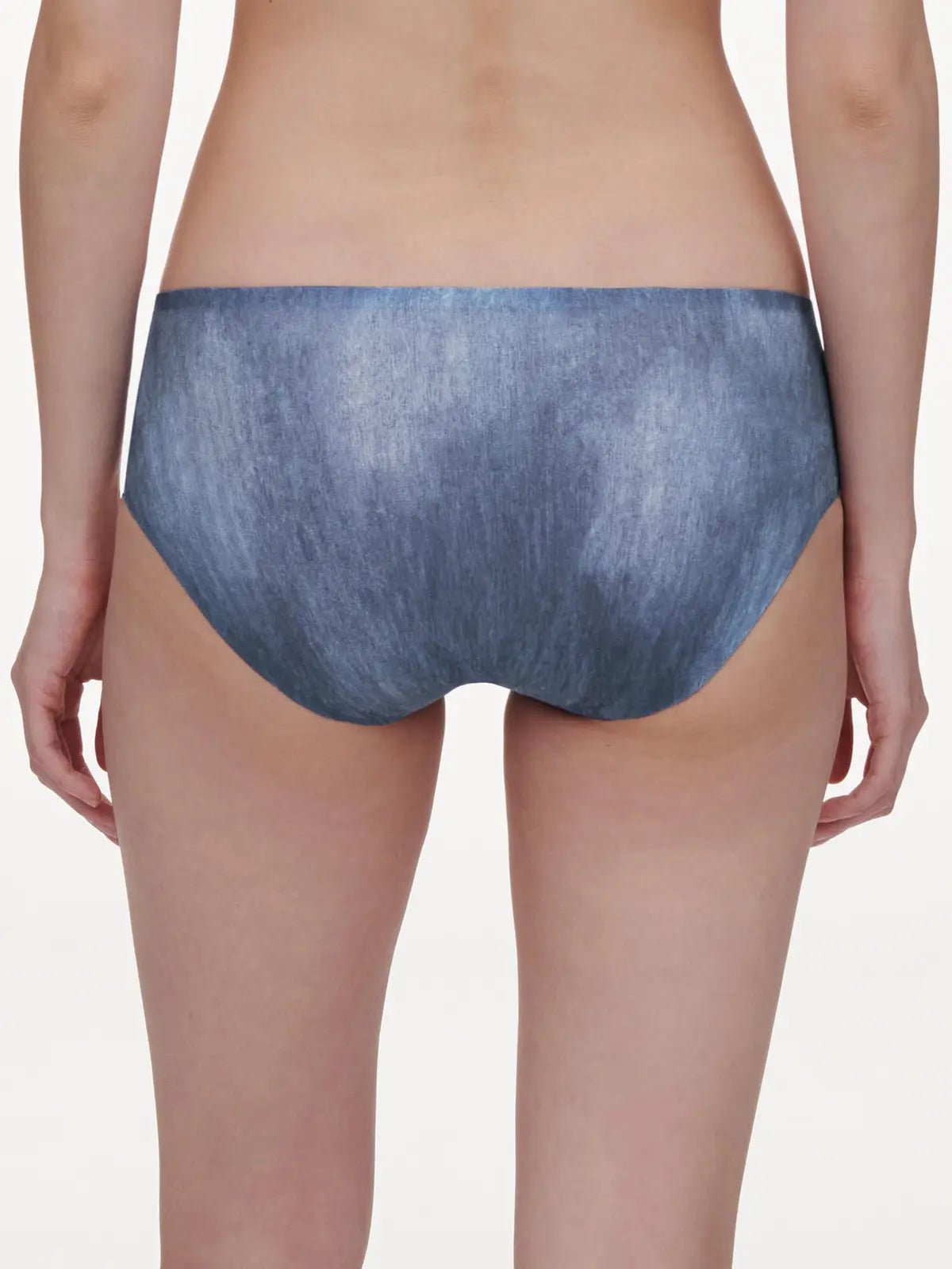 Braguita midi denim print