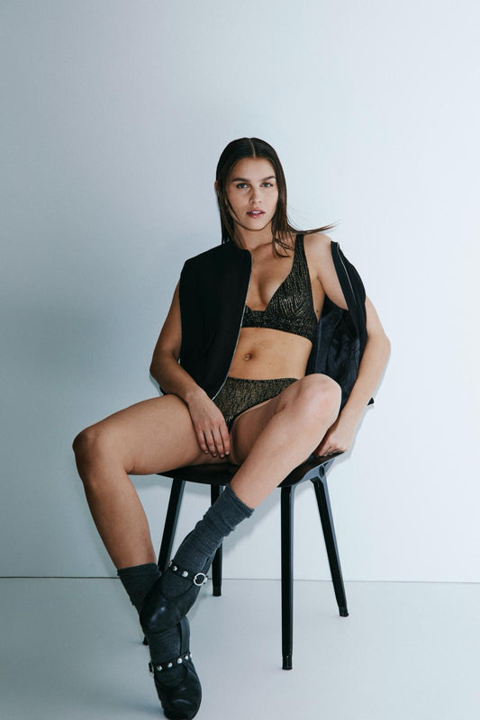 Sujetador Tabei negro