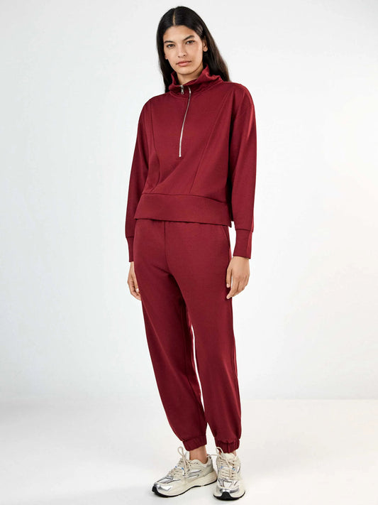 Sudadera Burdeos