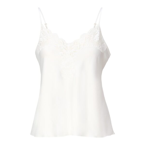 Top raso blanco - flanesyfresones