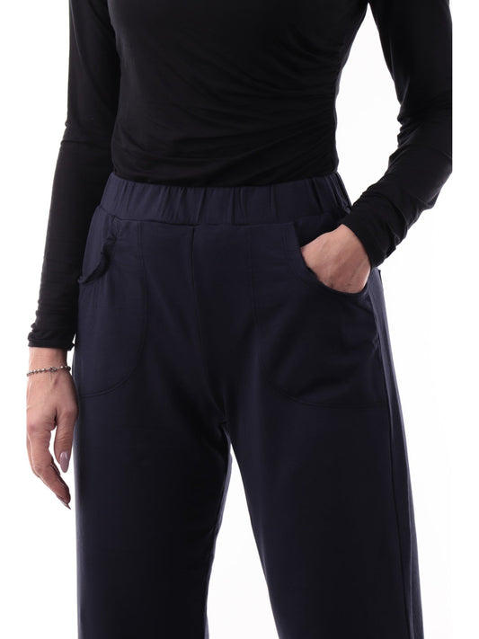 SLIM FIT PANTS NEGRO