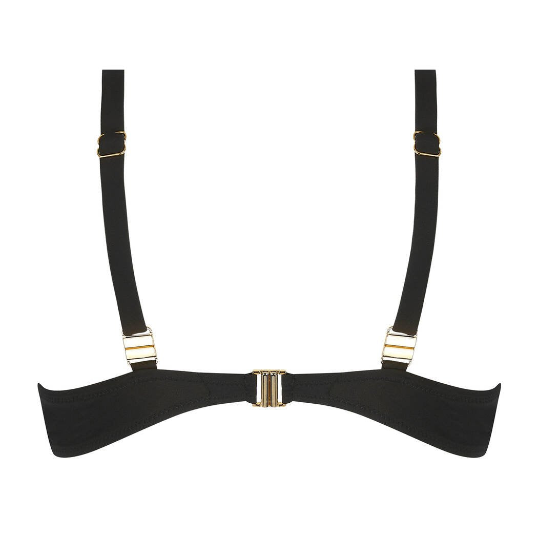Biquini top negro LA GLAM TONIQUE