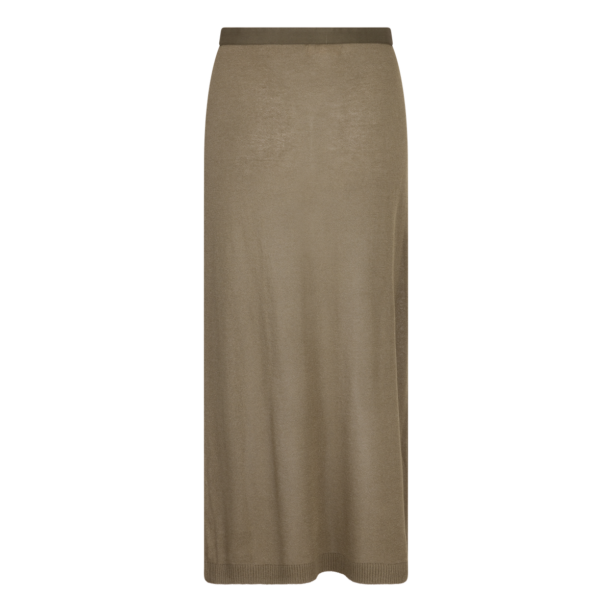 Falda elegante de cintura media