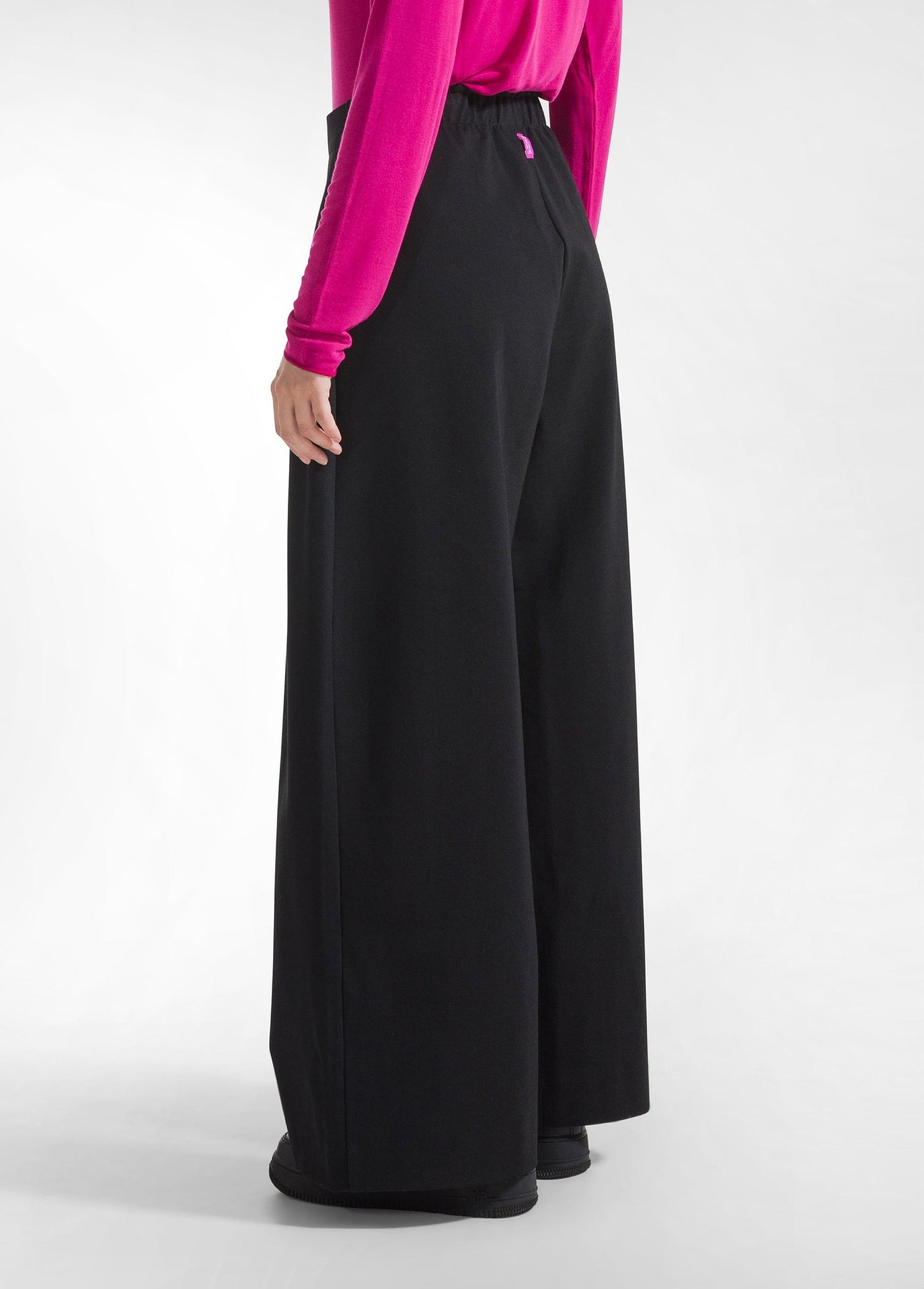 Texture Pleated Pants