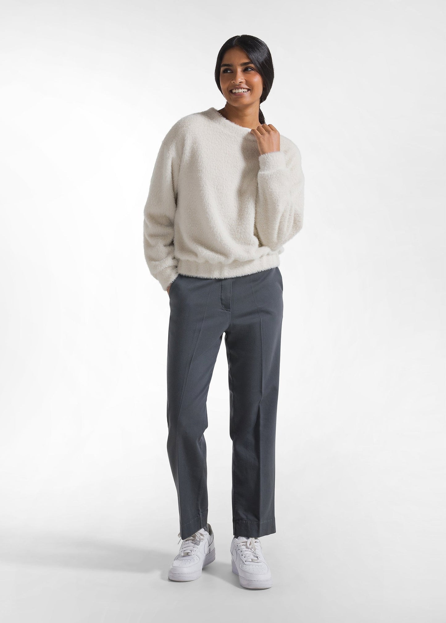 Gabardine Slim Fit Pants