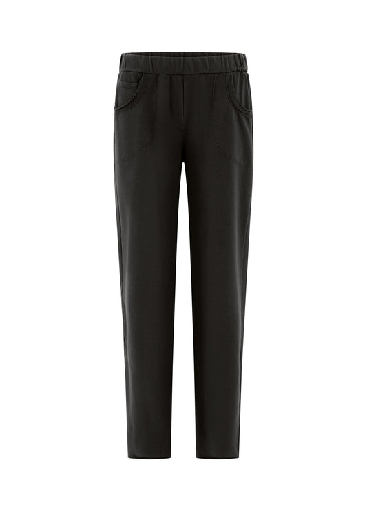Pantalón algodón negro