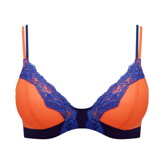 Sujetador aros BREMER Influencer Orange - flanesyfresones
