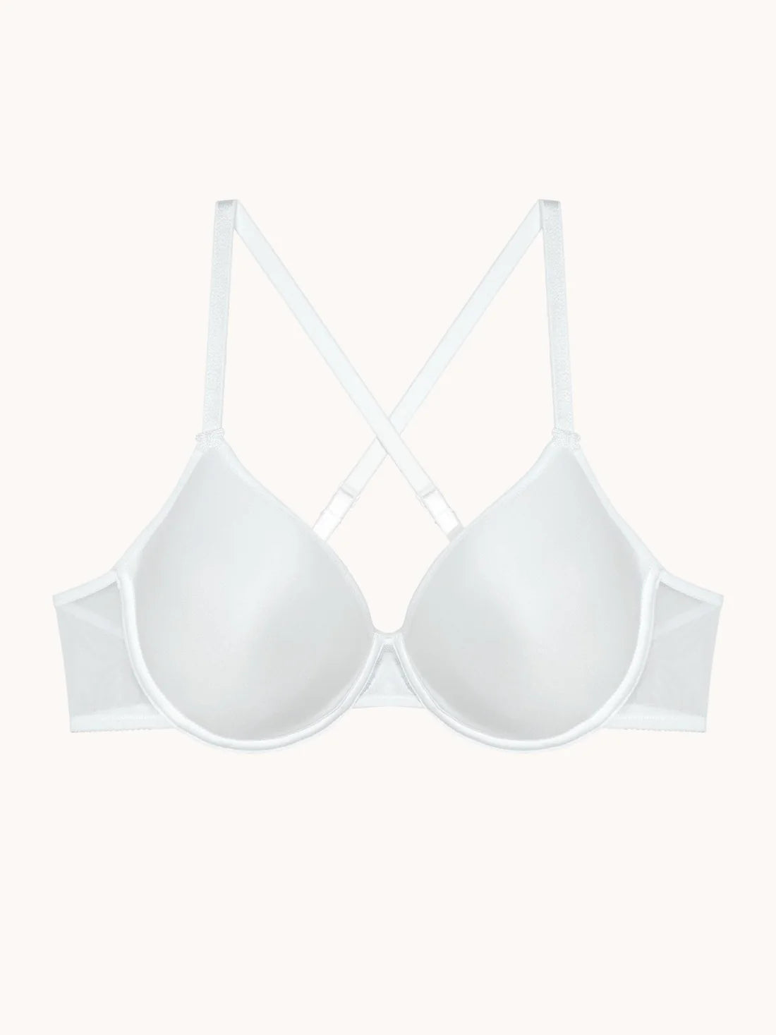 Sujetador blanco preformado Miss Joy Spacer Passionata - flanesyfresones