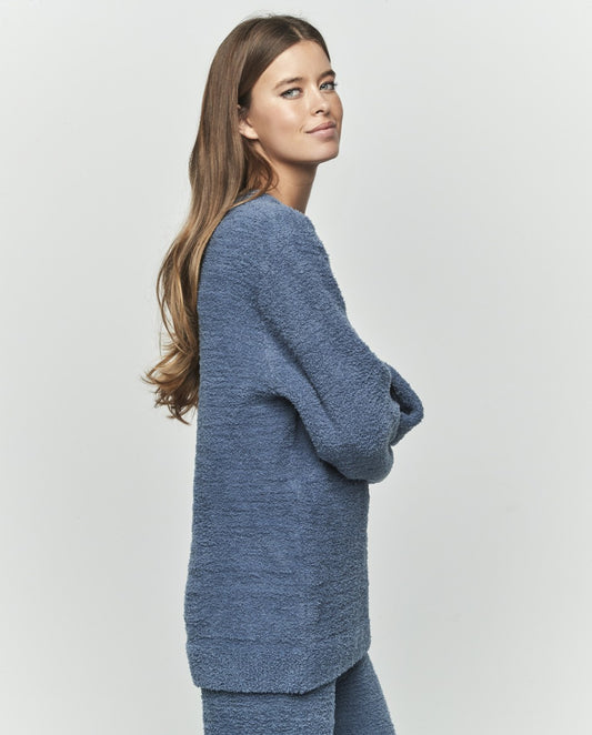 Pijama set Mujer azul - flanesyfresones