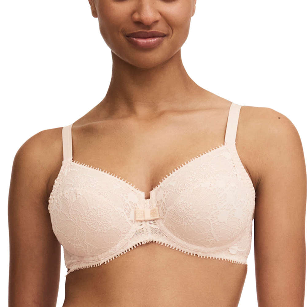 Sujetador beige con aros muy cubriente - flanesyfresones