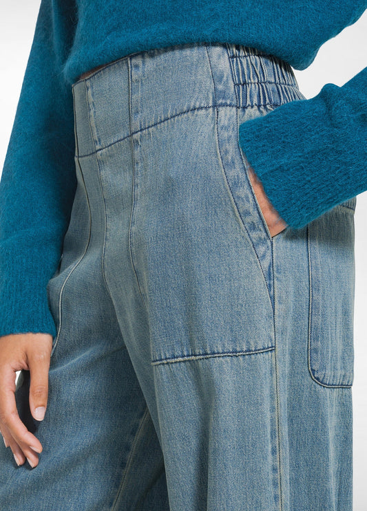 PANTALONE WORK IN DENIM TENCEL OTHER