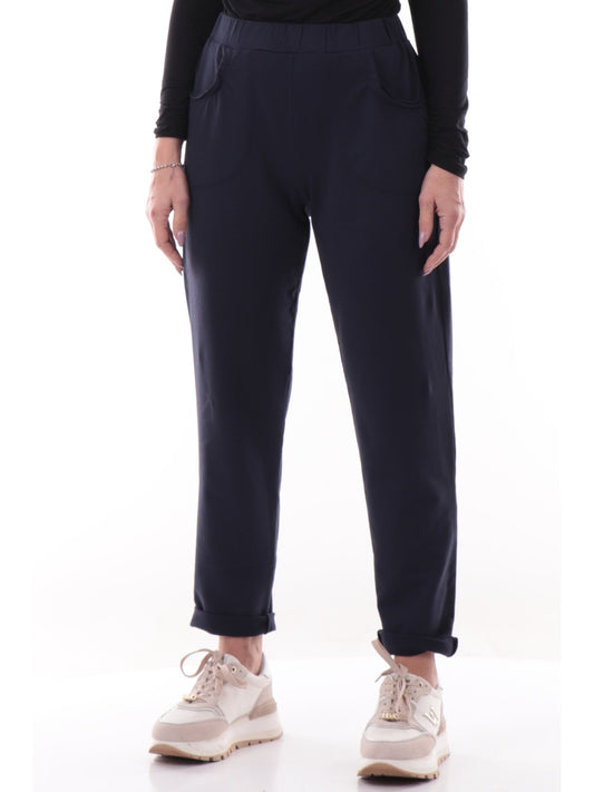 SLIM FIT PANTS NEGRO