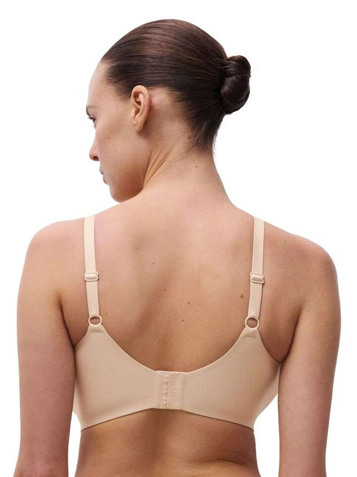 Top sin aros shimmer nude