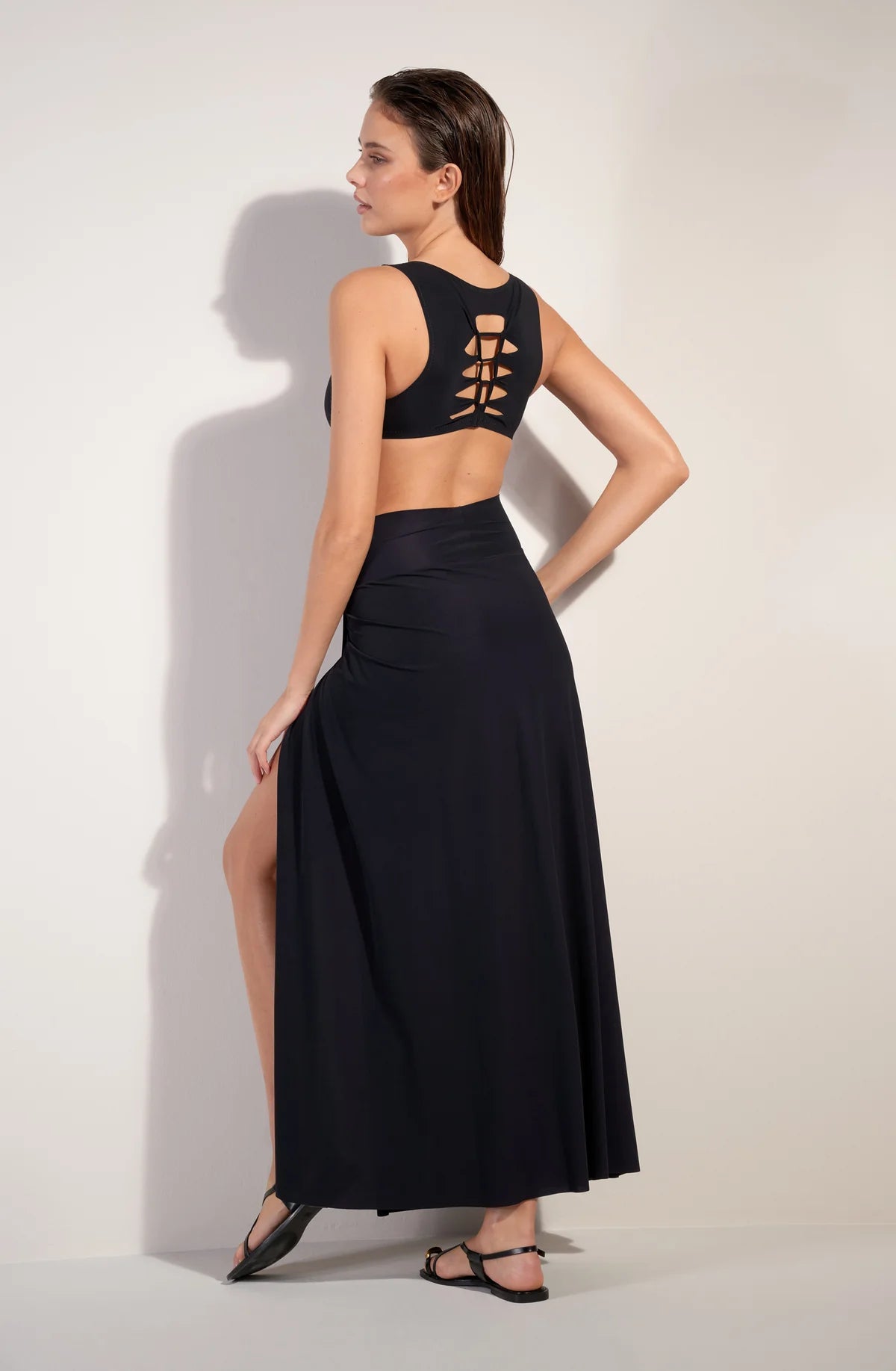 TOP BIQUINI NEGRO TECLA