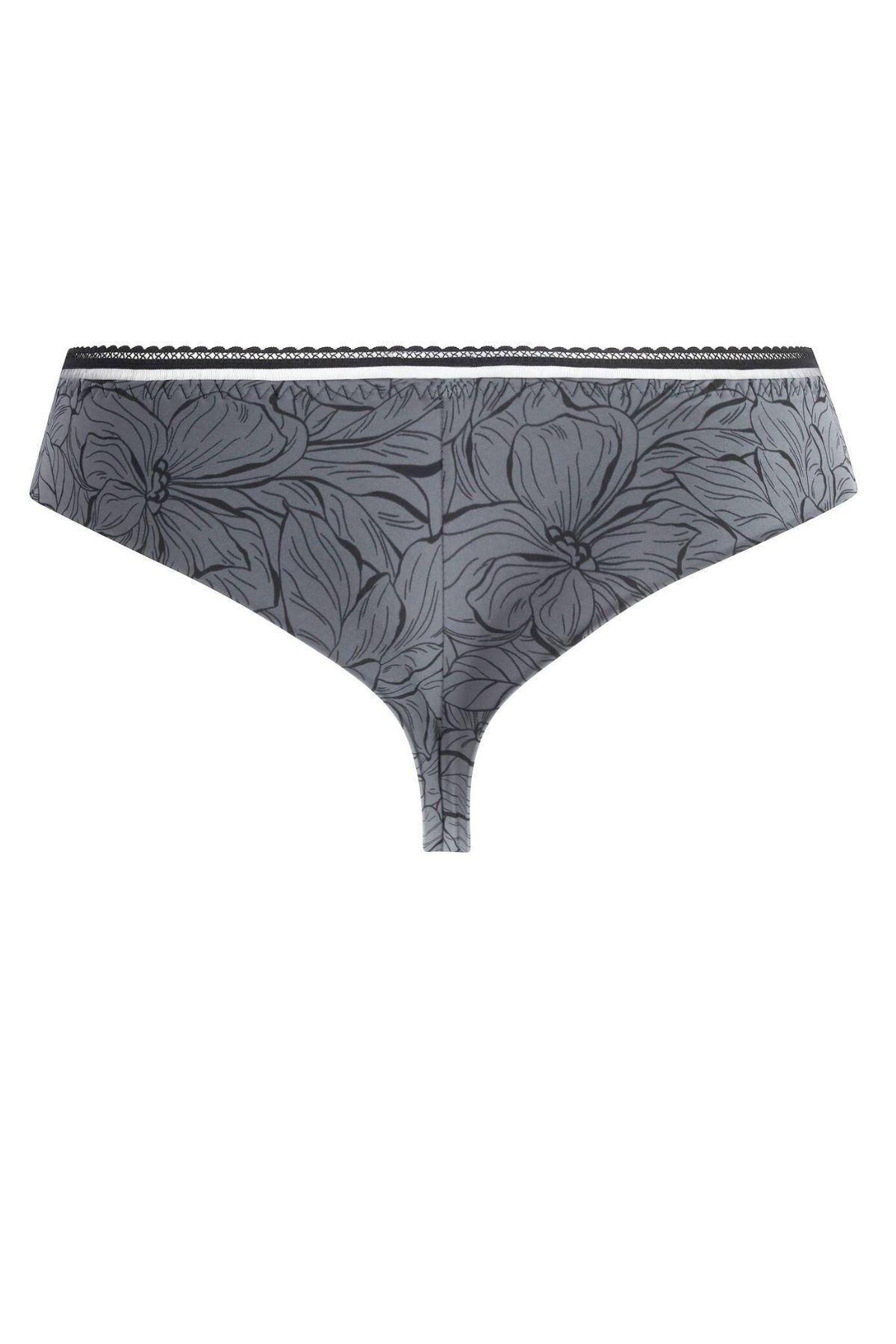 Tanga gris bureau secret