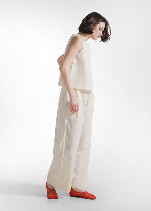 (Copia) Pantalón popelin elástico - flanesyfresones