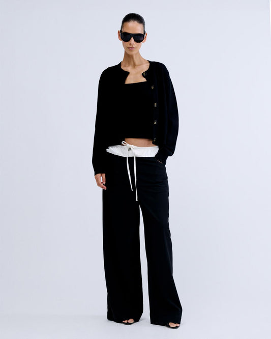 MIRANDA + CAMILLE Co-ord top Black