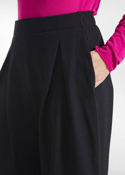 Texture Pleated Pants